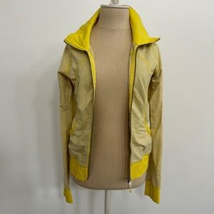 Lemon Lululemon Zip Up